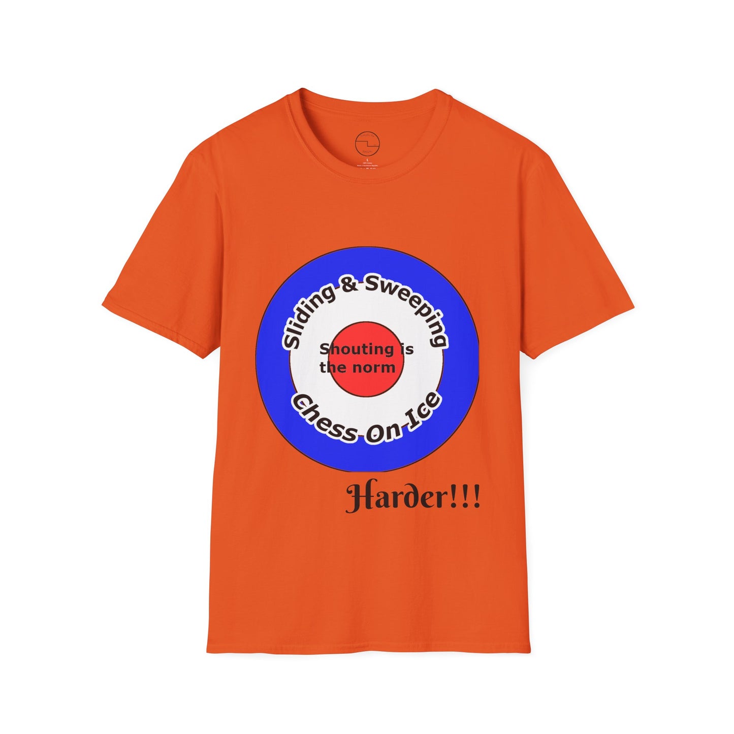 Curling(Chess on ice, shouting is the norm, sliding and sweeping) Unisex Softstyle T-Shirt