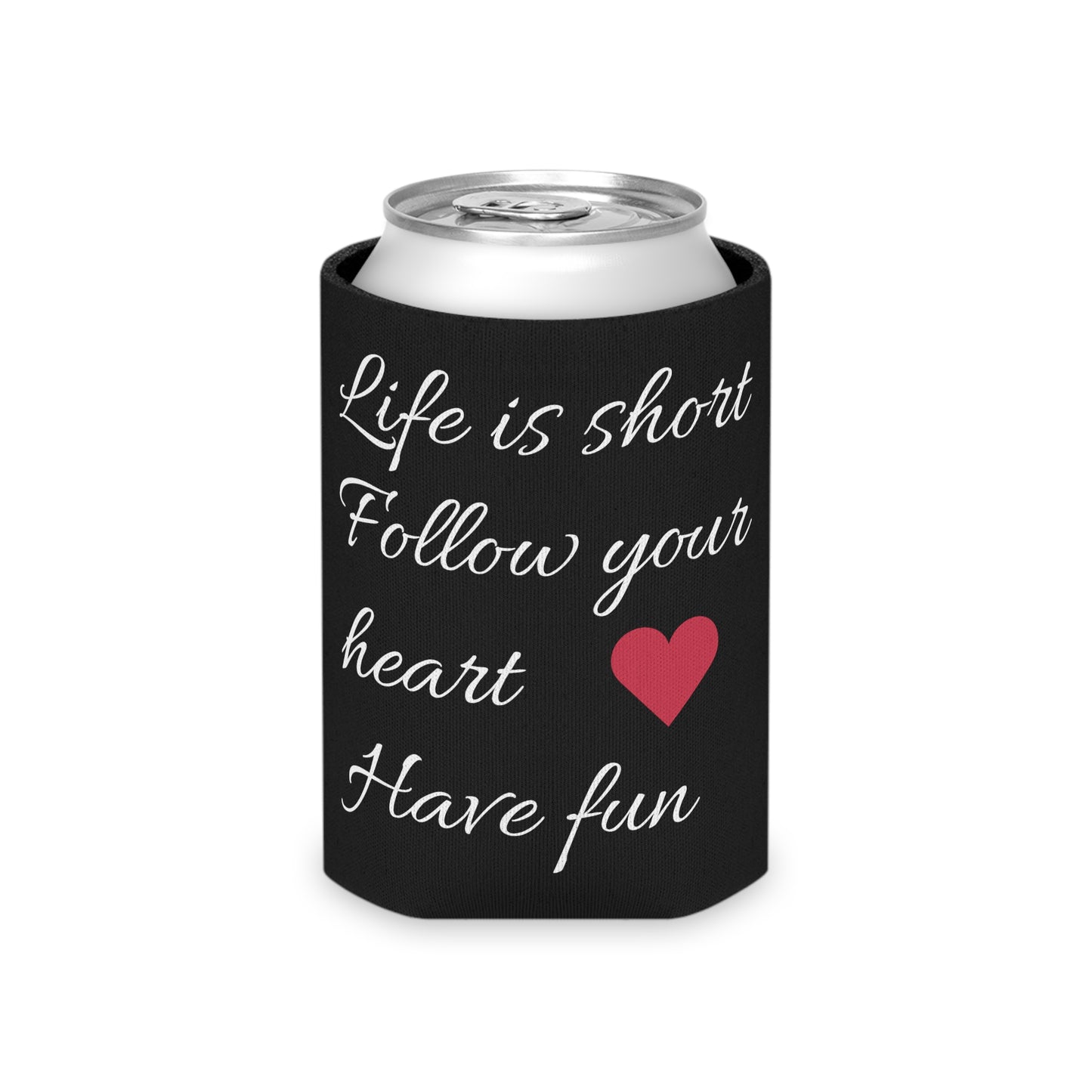 Curling Chess On Ice Motivational Can Cooler