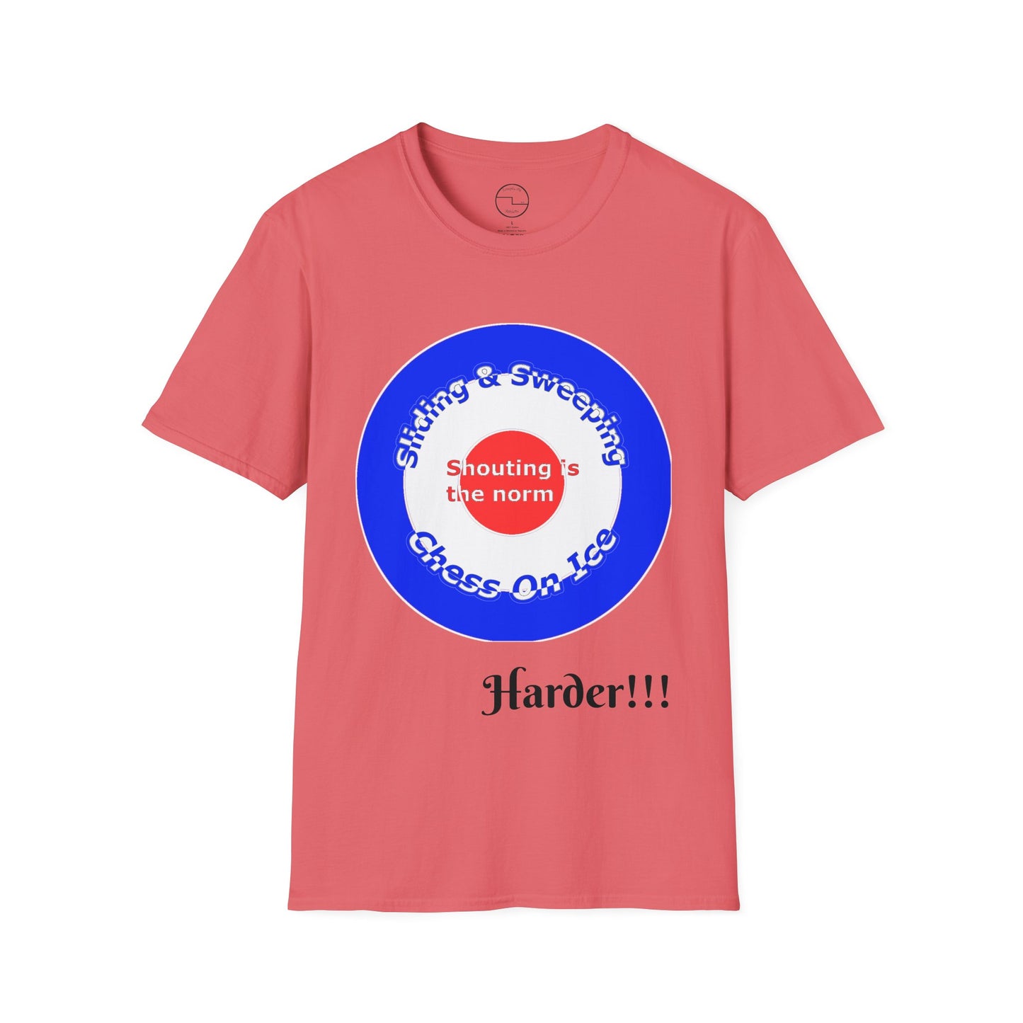 Curling(Chess on ice, shouting is the norm, sliding and sweeping) Tee | 100% Soft Cotton Eco-friendly