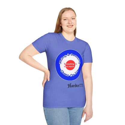 Curling(Chess on ice, shouting is the norm, sliding and sweeping) Tee | 100% Soft Cotton Eco-friendly