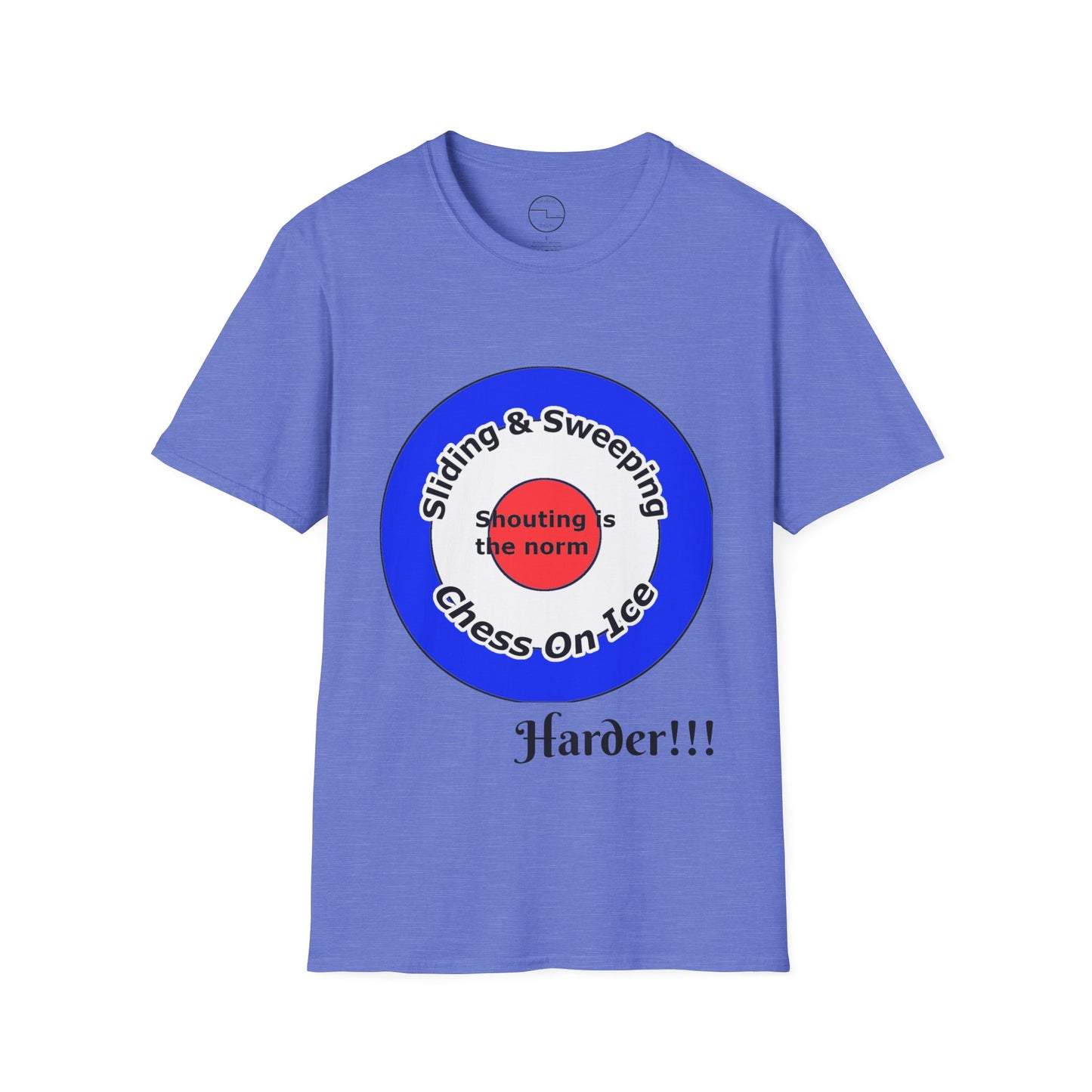 Curling(Chess on ice, shouting is the norm, sliding and sweeping) Unisex Softstyle T-Shirt