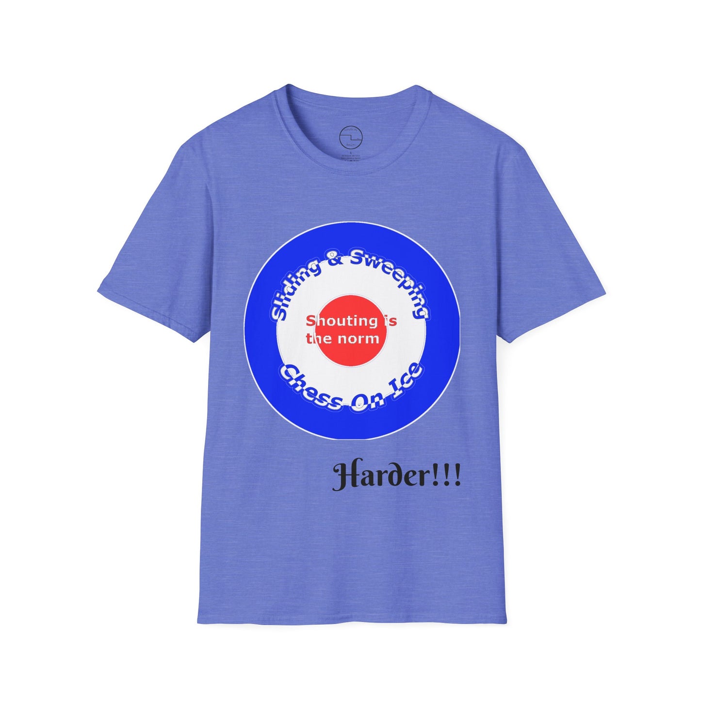 Curling(Chess on ice, shouting is the norm, sliding and sweeping) Tee | 100% Soft Cotton Eco-friendly