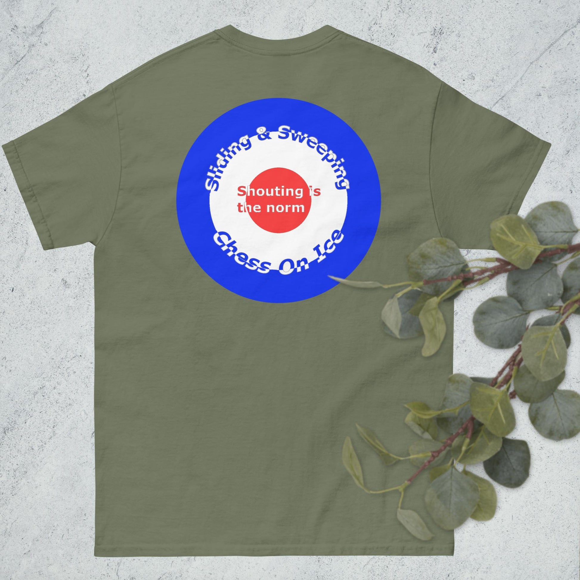 Military green back