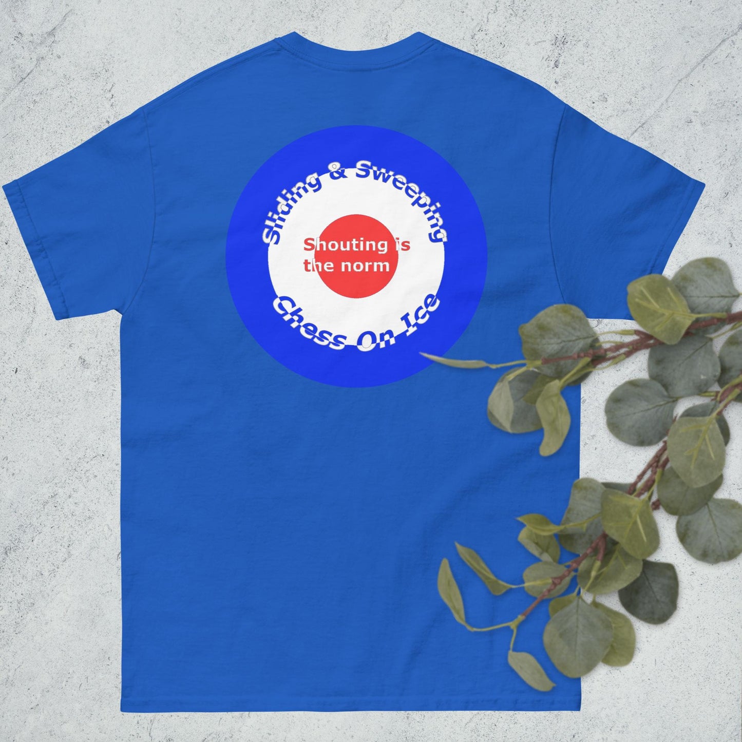 Royal blue back